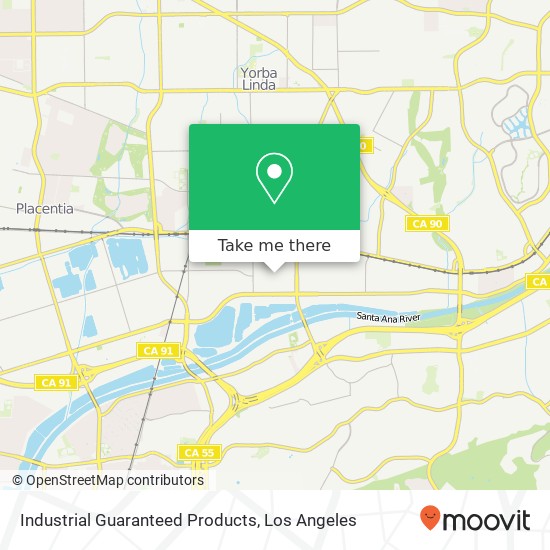 Industrial Guaranteed Products map