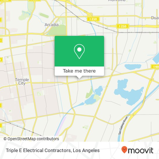 Triple E Electrical Contractors map