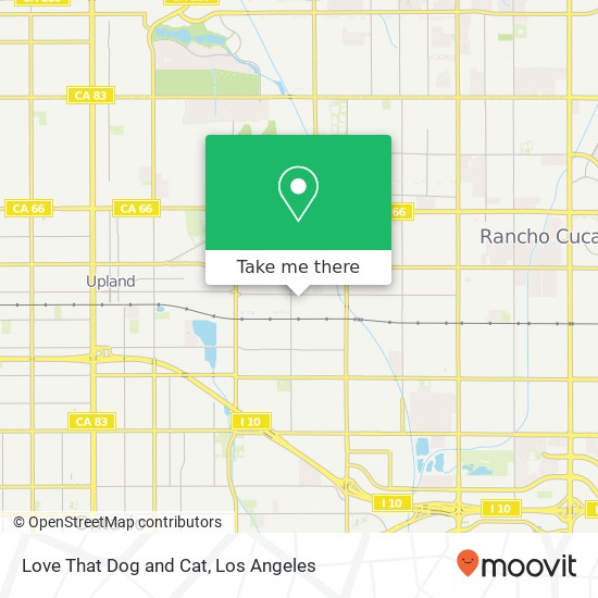 Love That Dog and Cat map