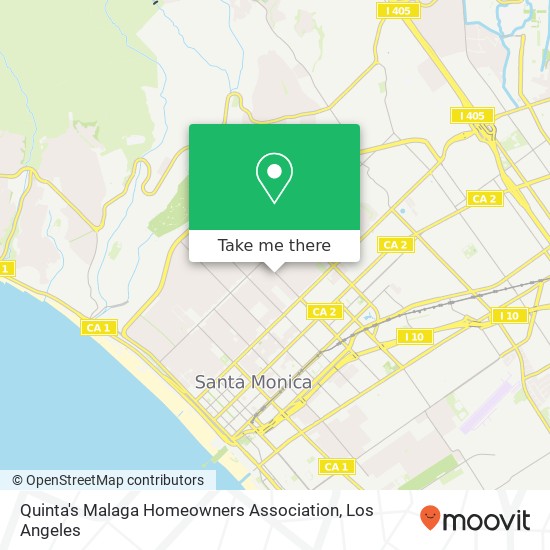 Quinta's Malaga Homeowners Association map