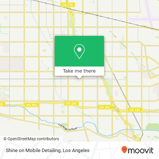 Shine on Mobile Detailing map