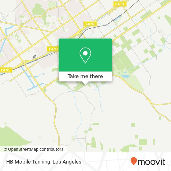 HB Mobile Tanning map