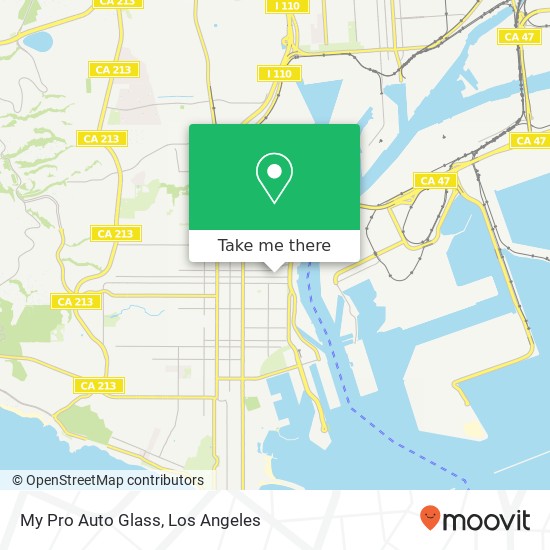 Mapa de My Pro Auto Glass