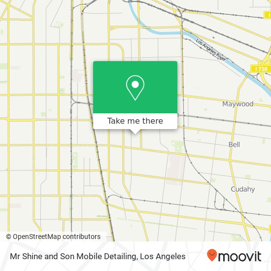 Mr Shine and Son Mobile Detailing map