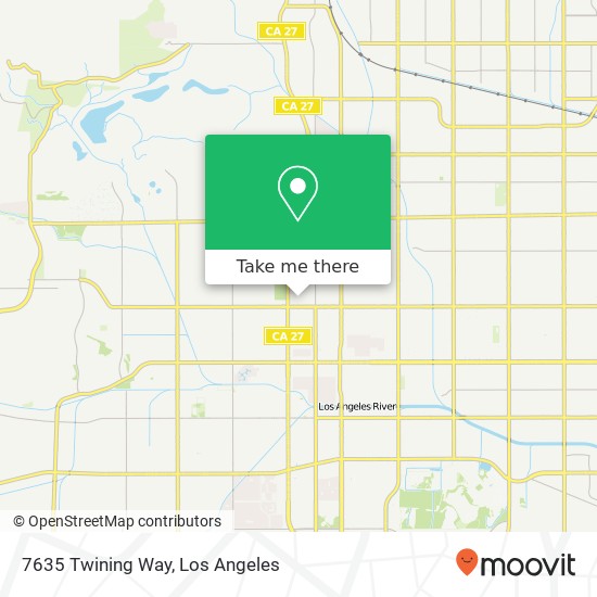 7635 Twining Way map