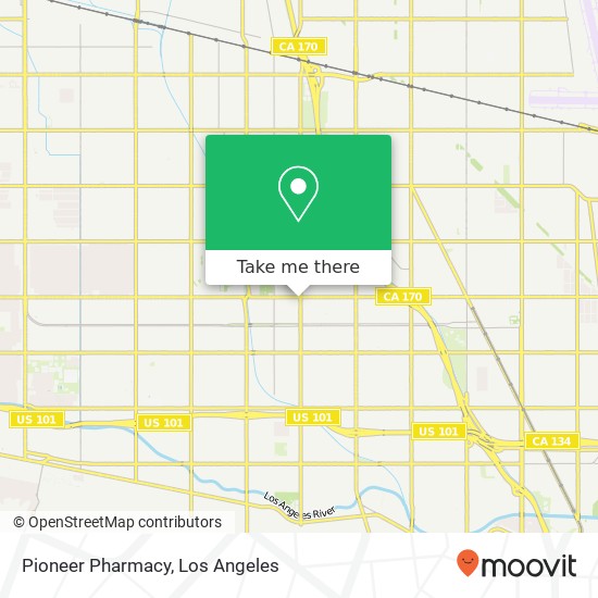 Mapa de Pioneer Pharmacy