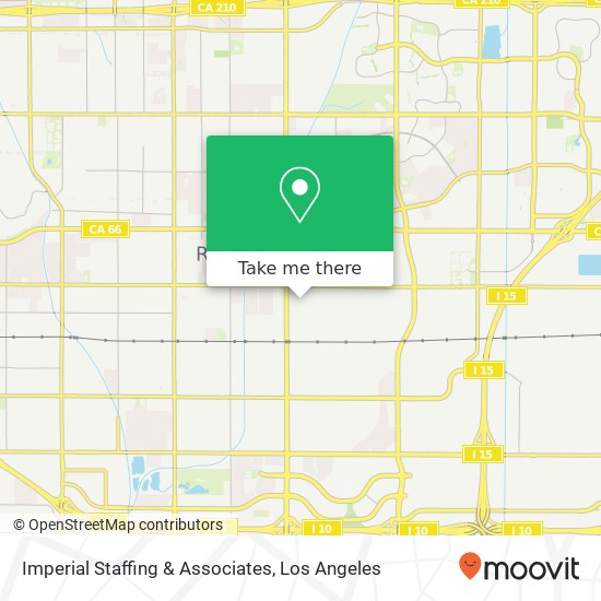 Mapa de Imperial Staffing & Associates