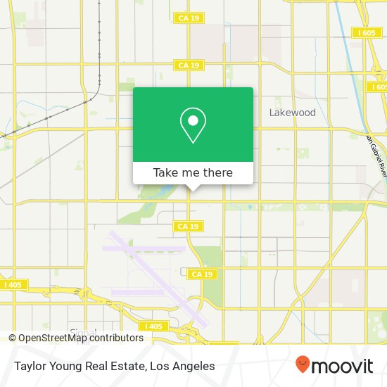 Mapa de Taylor Young Real Estate