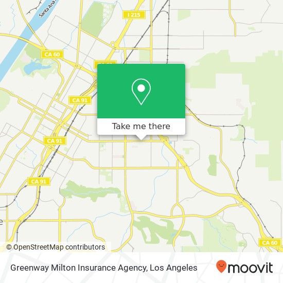 Mapa de Greenway Milton Insurance Agency