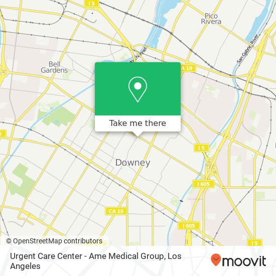 Urgent Care Center - Ame Medical Group map