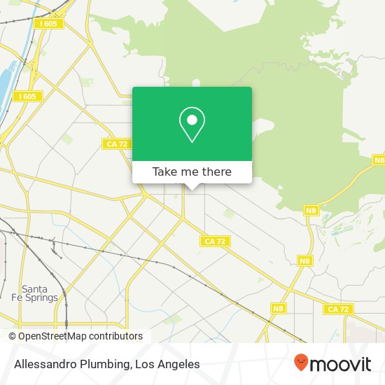 Mapa de Allessandro Plumbing