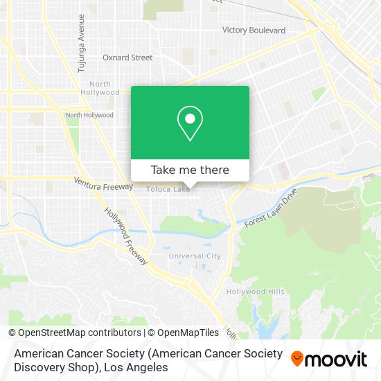 Mapa de American Cancer Society (American Cancer Society Discovery Shop)