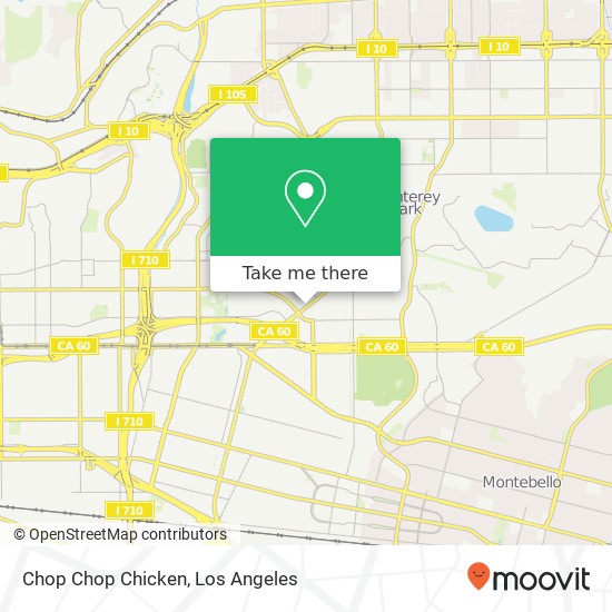 Mapa de Chop Chop Chicken