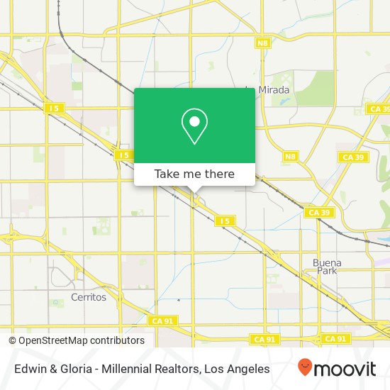 Edwin & Gloria - Millennial Realtors map