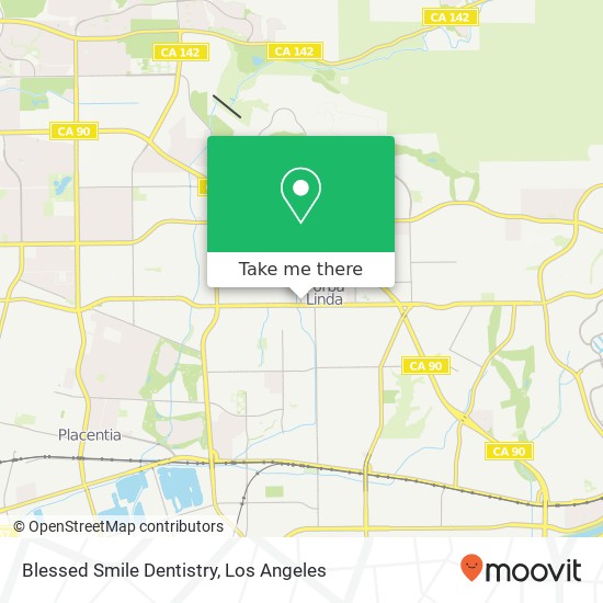 Blessed Smile Dentistry map