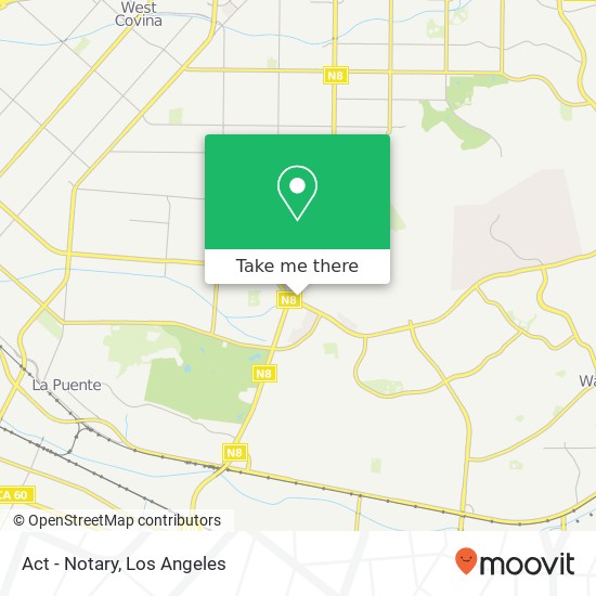 Act - Notary map