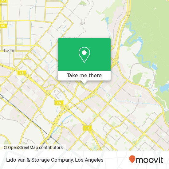 Mapa de Lido van & Storage Company