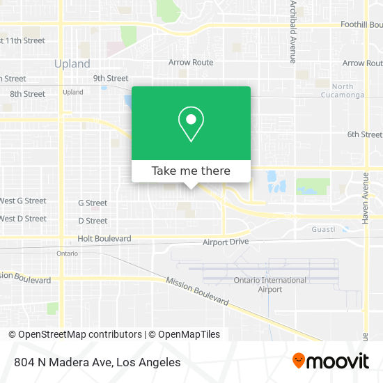 804 N Madera Ave map