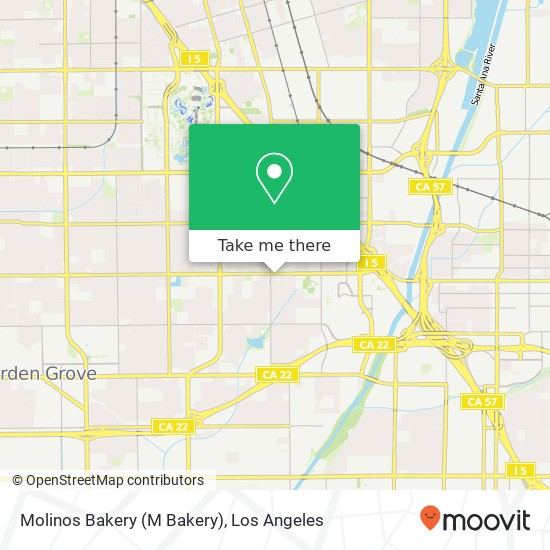 Molinos Bakery (M Bakery) map