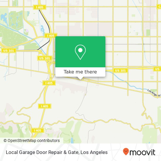 Local Garage Door Repair & Gate map