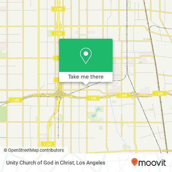 Mapa de Unity Church of God in Christ