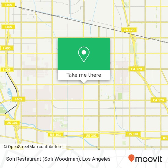 Sofi Restaurant (Sofi Woodman) map