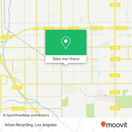 Attan Recycling map