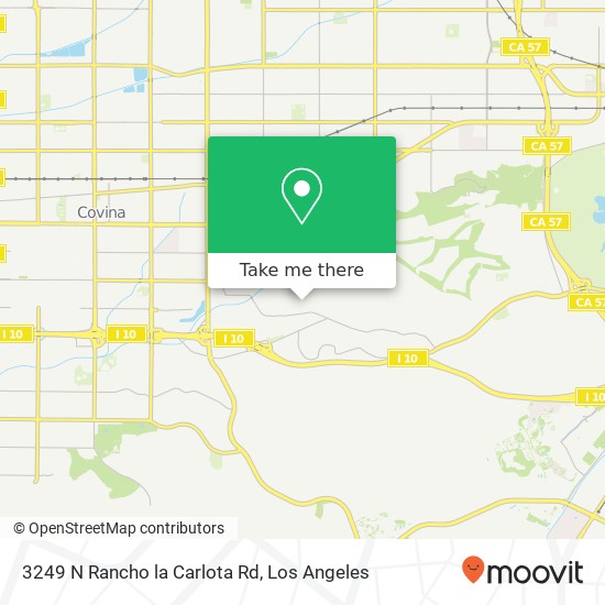 3249 N Rancho la Carlota Rd map