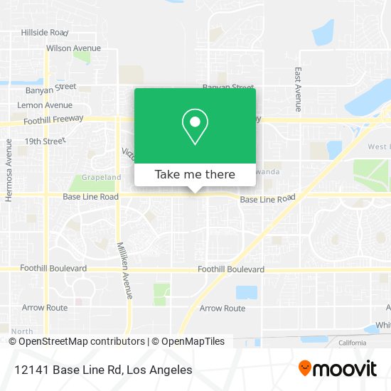 12141 Base Line Rd map