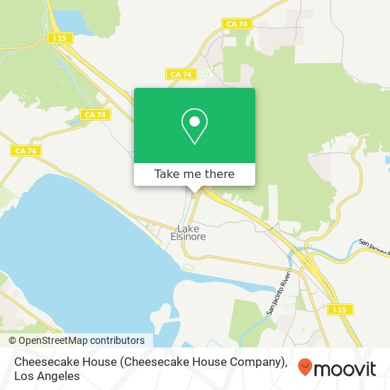 Cheesecake House (Cheesecake House Company) map