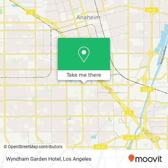 Wyndham Garden Hotel map