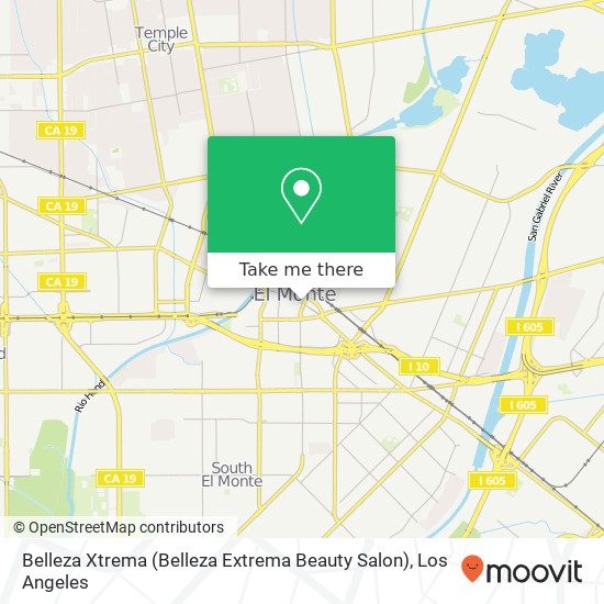 Mapa de Belleza Xtrema (Belleza Extrema Beauty Salon)