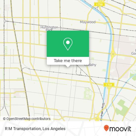 R M Transportation map