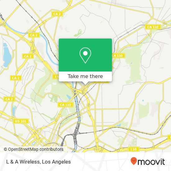 Mapa de L & A Wireless