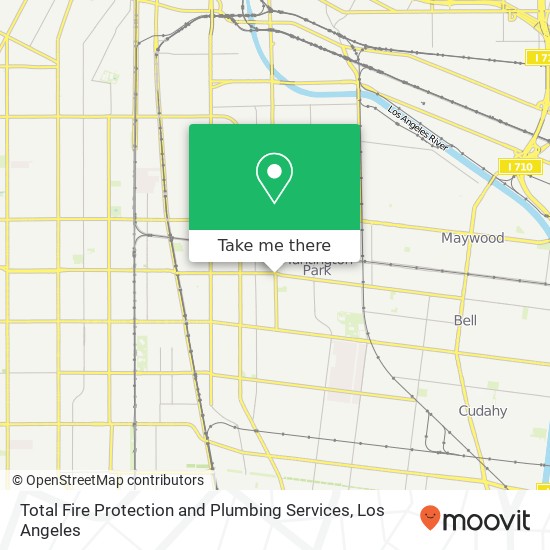 Total Fire Protection and Plumbing Services map