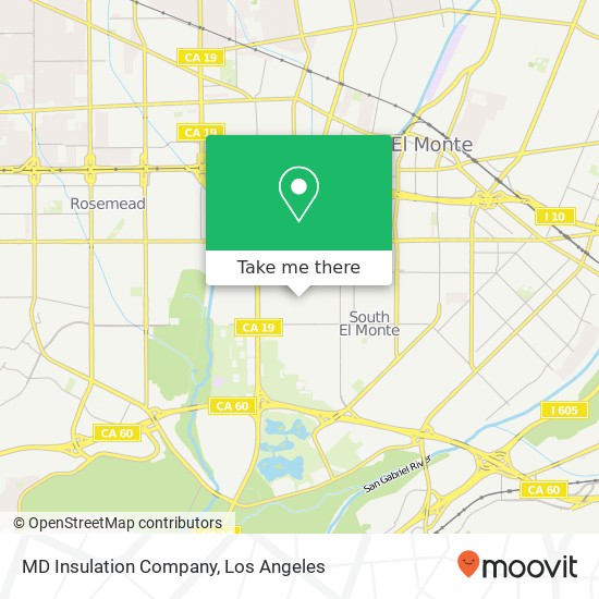 MD Insulation Company map