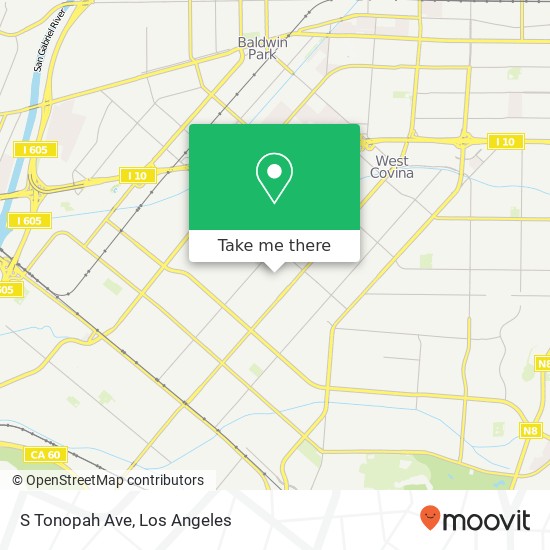 Mapa de S Tonopah Ave
