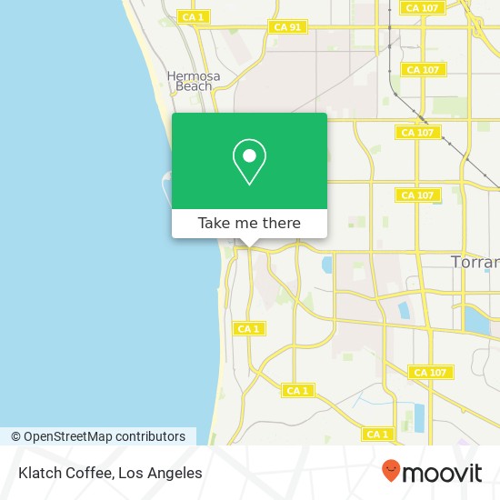 Klatch Coffee map