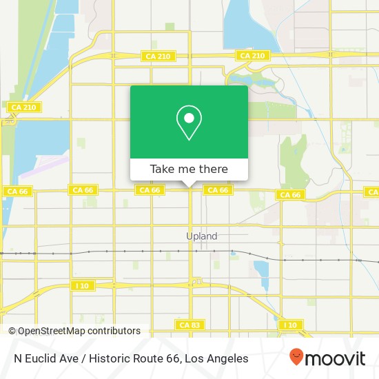 Mapa de N Euclid Ave / Historic Route 66