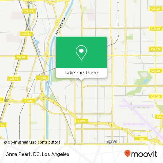 Anna Pearl , DC map