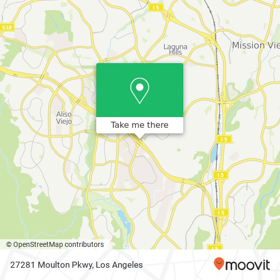 27281 Moulton Pkwy map