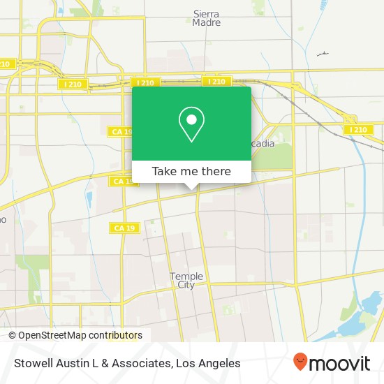 Mapa de Stowell Austin L & Associates
