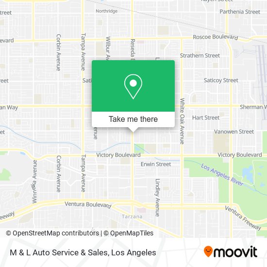 M & L Auto Service & Sales map