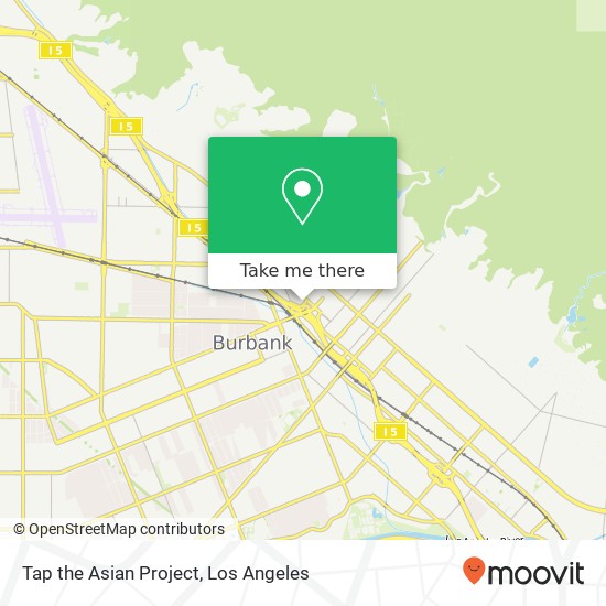 Tap the Asian Project map
