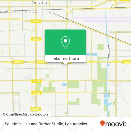 Solutions Hair and Barber Studio map
