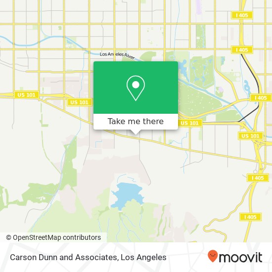 Carson Dunn and Associates map