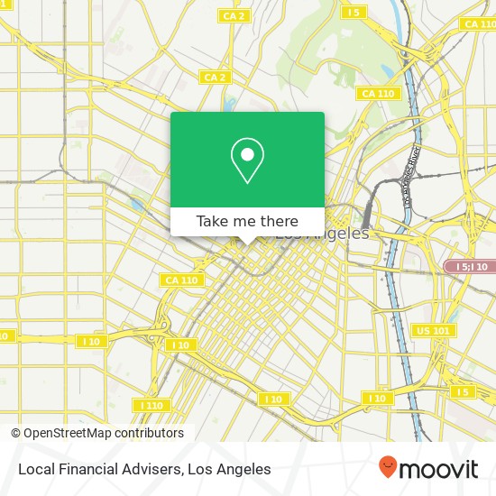 Local Financial Advisers map