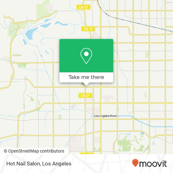 Hot Nail Salon map