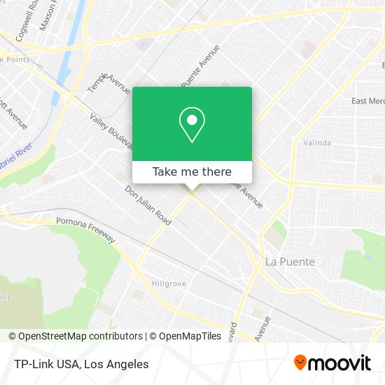 TP-Link USA map