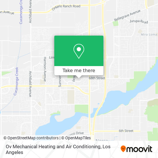 Ov Mechanical Heating and Air Conditioning map